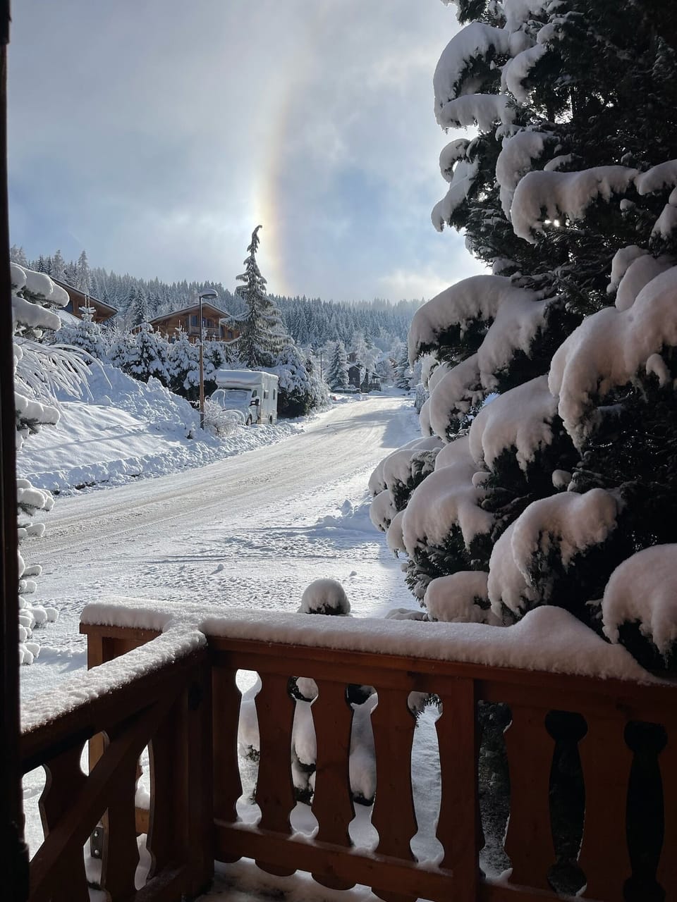 View from kitchen window 