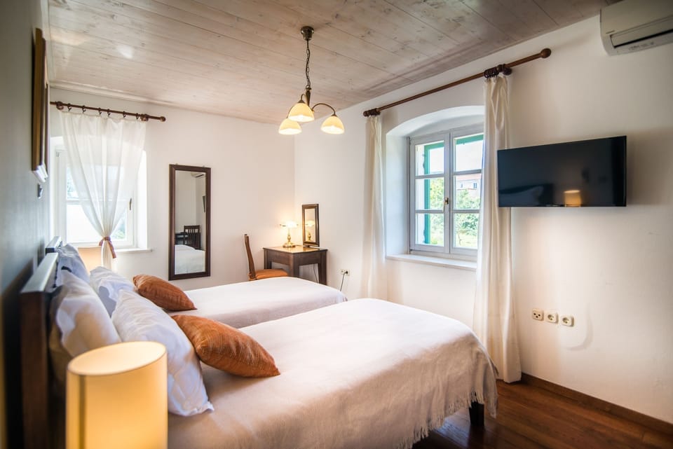 First floor twin bedroom