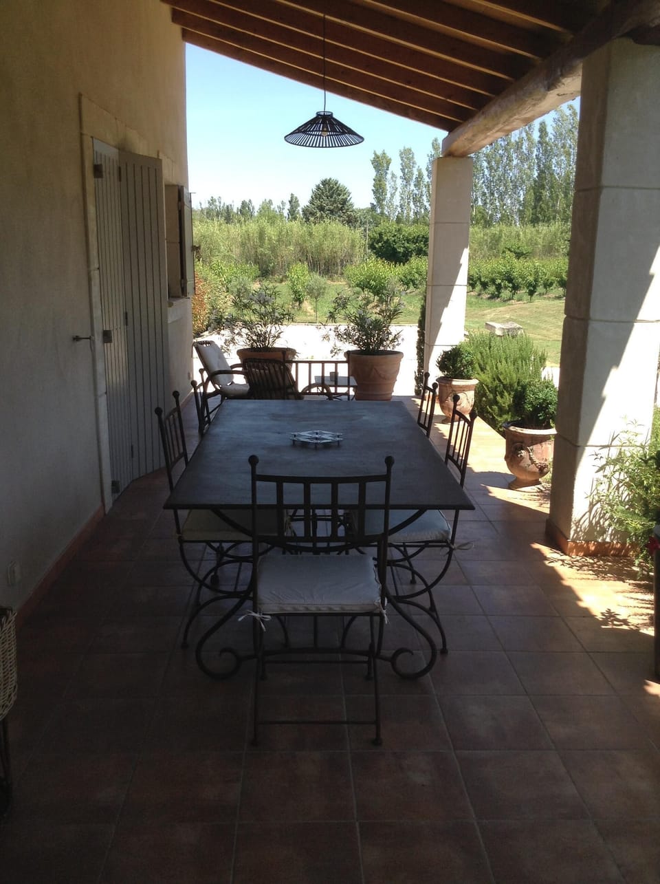 Outdoor dining