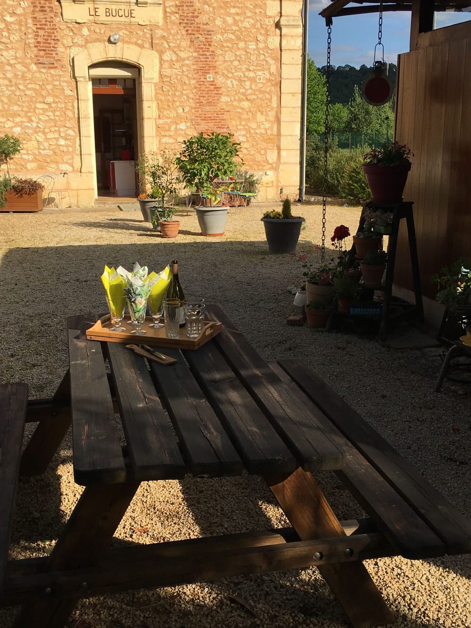 Outdoor dining