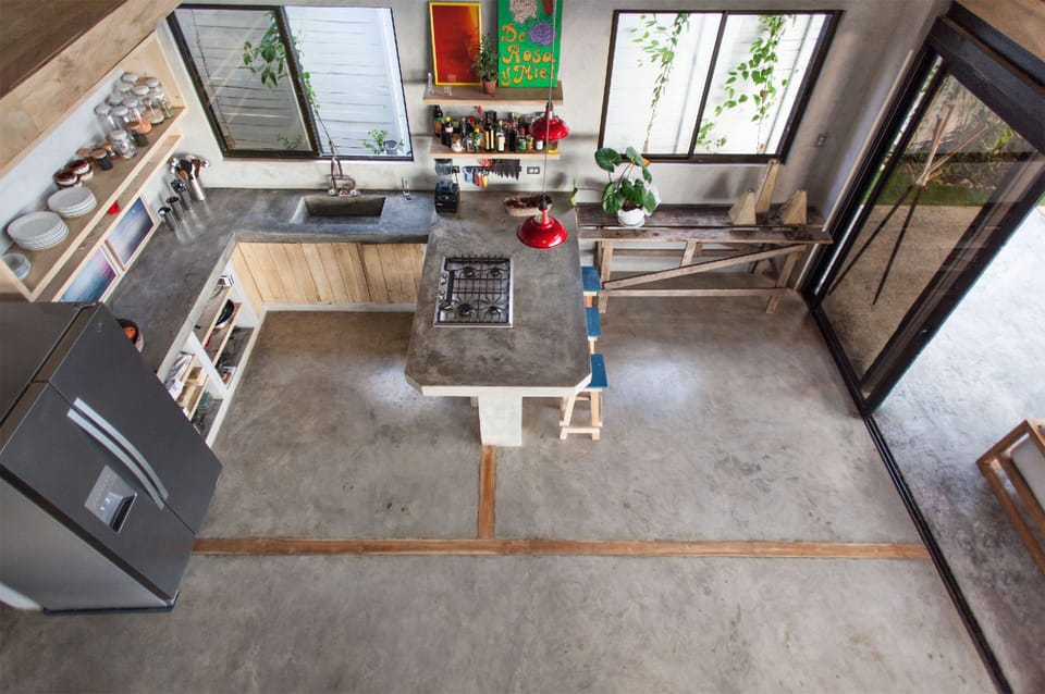 kitchen from the bridge