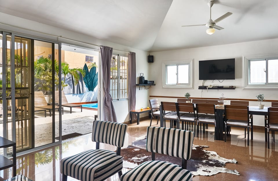 The living room