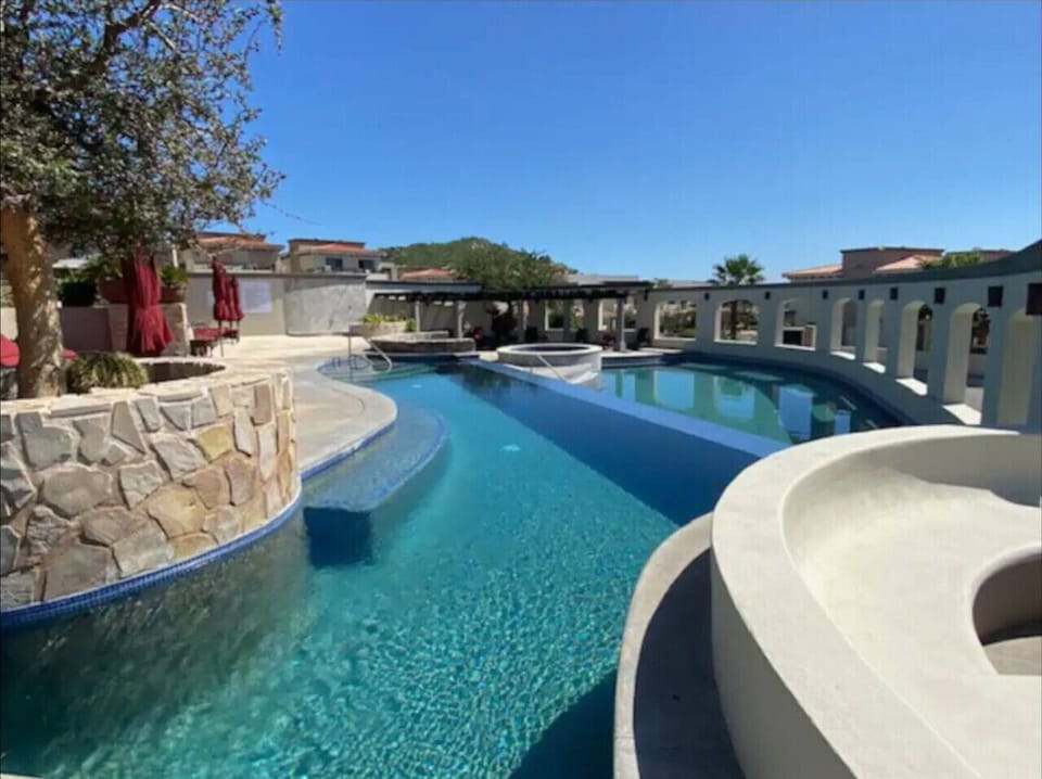 Community pool area