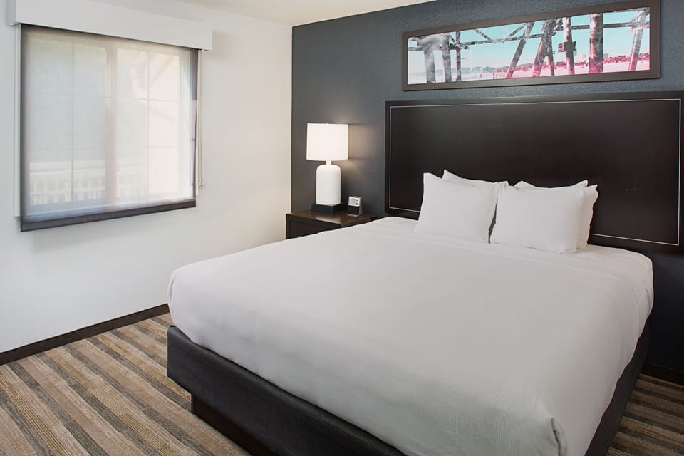 In-room safe, desk, laptop workspace, iron/ironing board