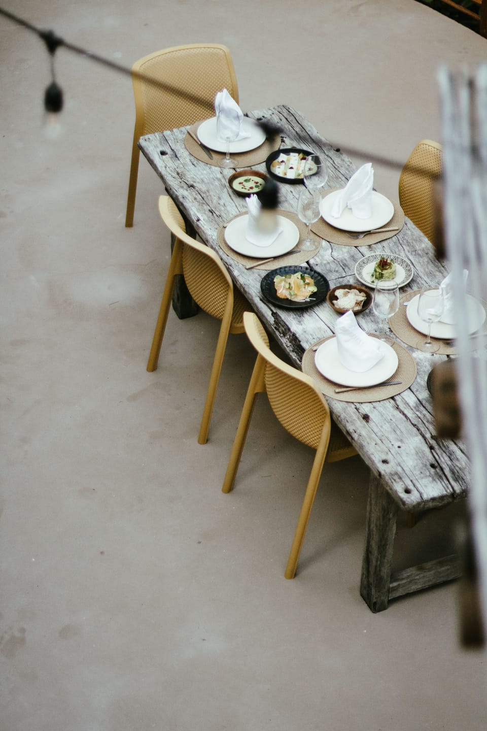 Outdoor dining
