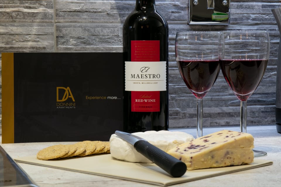 Cheese Board and Wine - 1