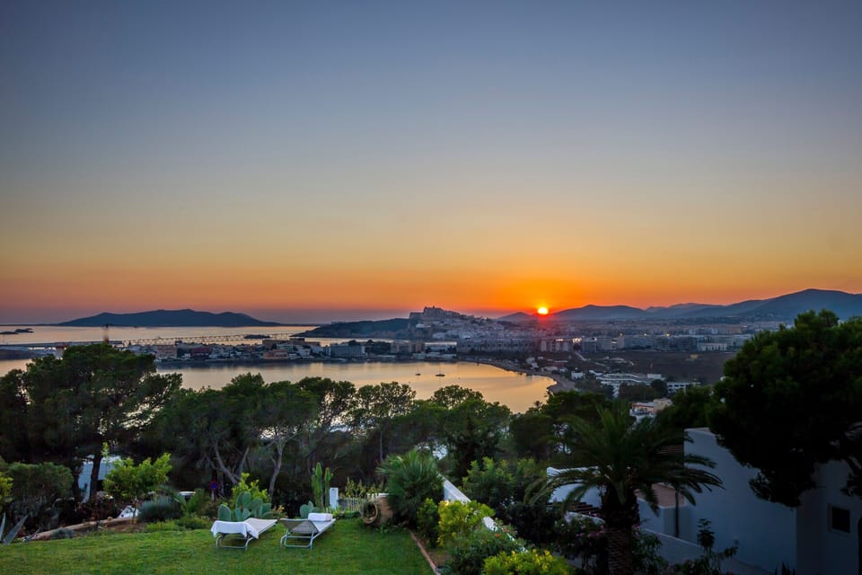 Beautiful sunsets to enjoy whilst dining on the terrace.