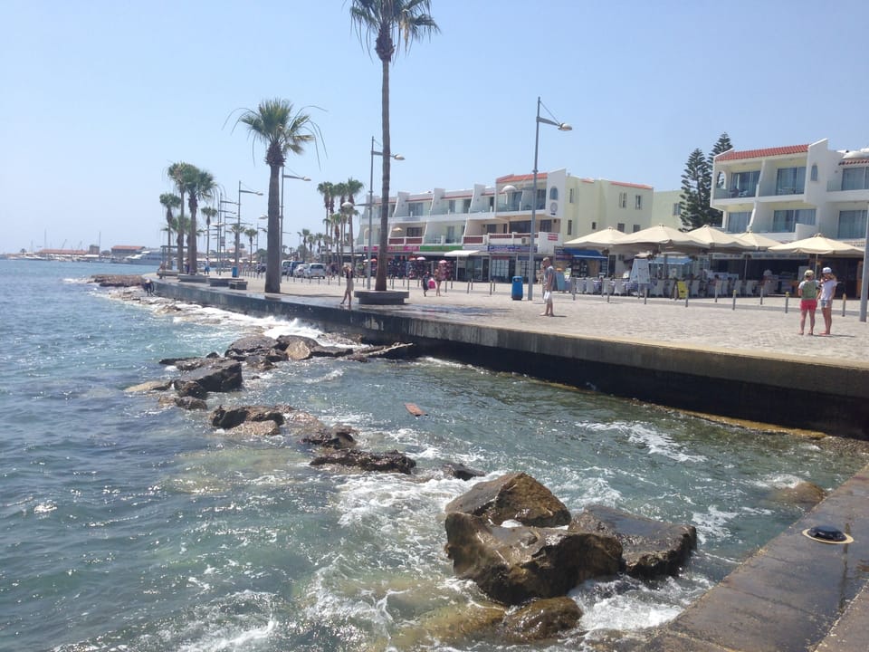 View to Touristic area with Restaurants & Coffee Shops