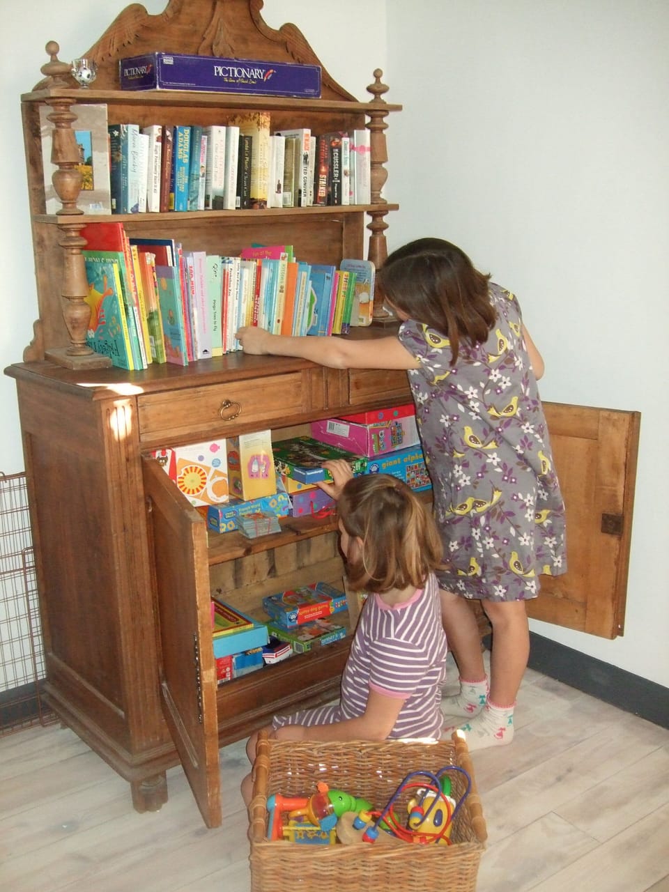Children's books and games