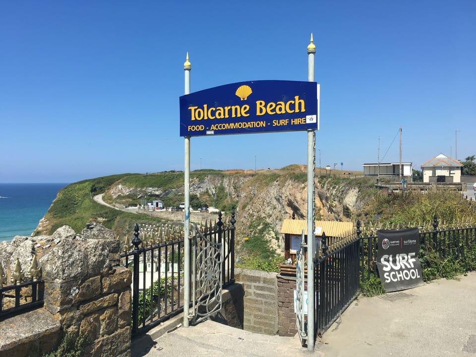 Tolcarne family Beach 