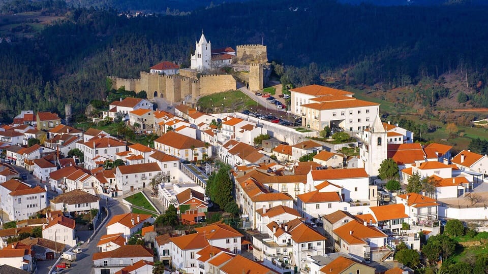 Town of Penela with its imposing castle. Only 15 minutes away