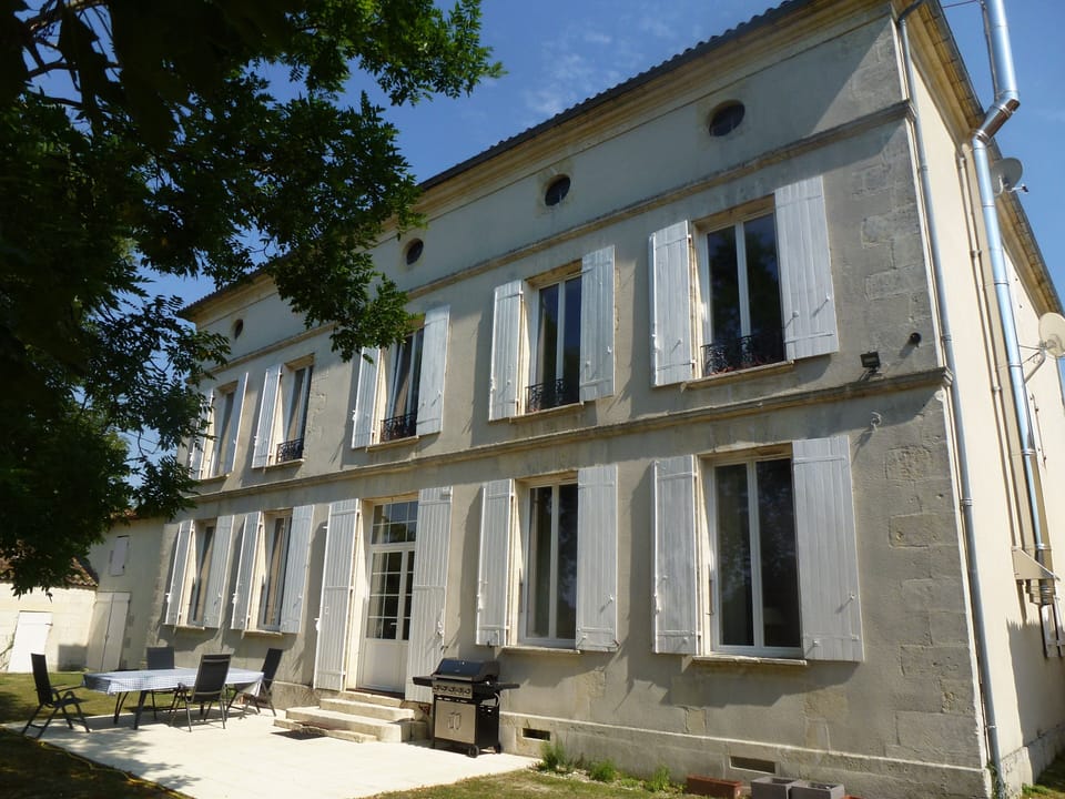 The back of the Chateau