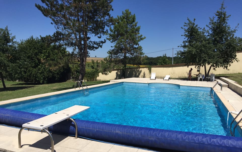 The huge pool