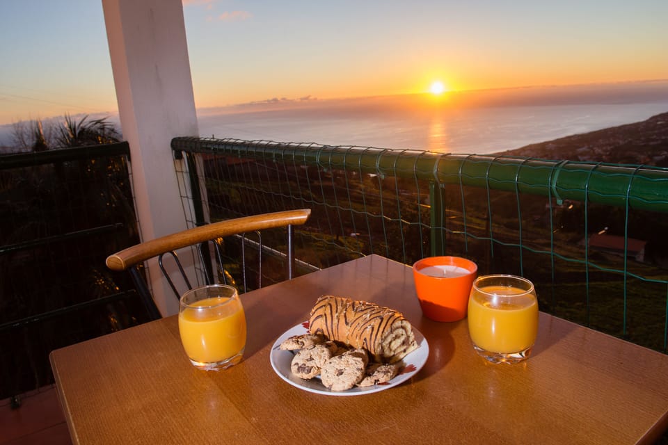 Sunset from the terrace
