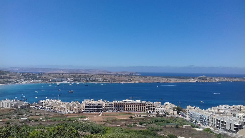 Mellieha Bay sandy beach is only 5 minutes away.