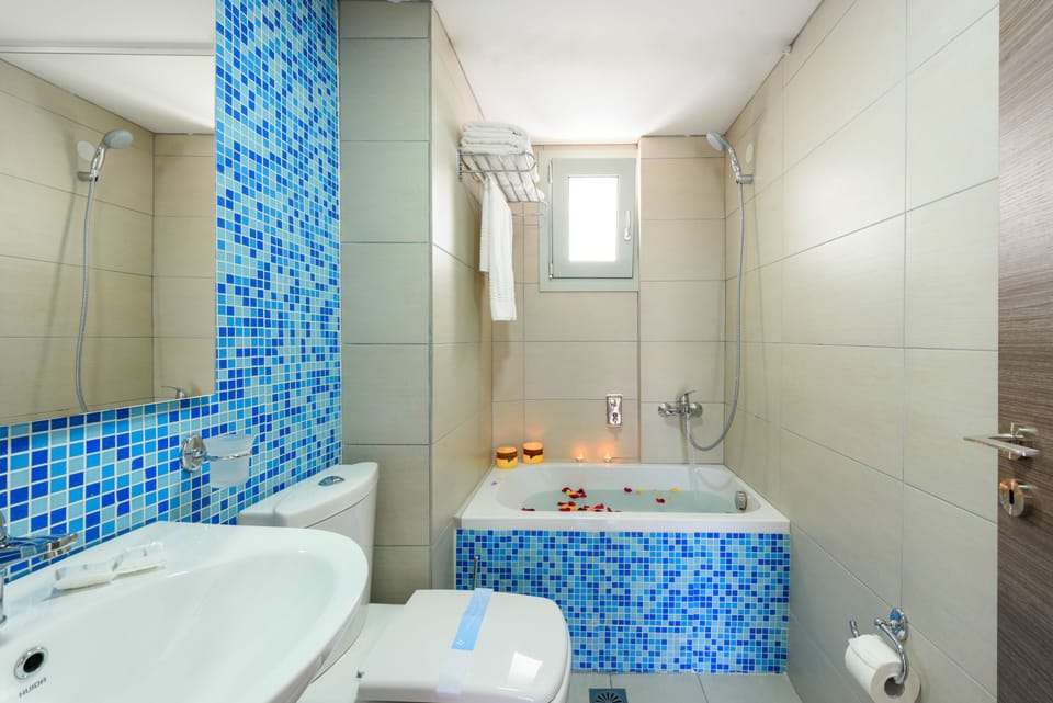Hair dryer, towels