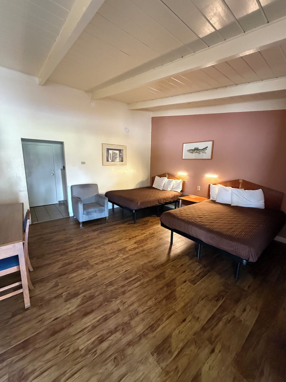 Deluxe Room, 2 Queen Beds, Non Smoking | Iron/ironing board, free WiFi, bed sheets, alarm clocks