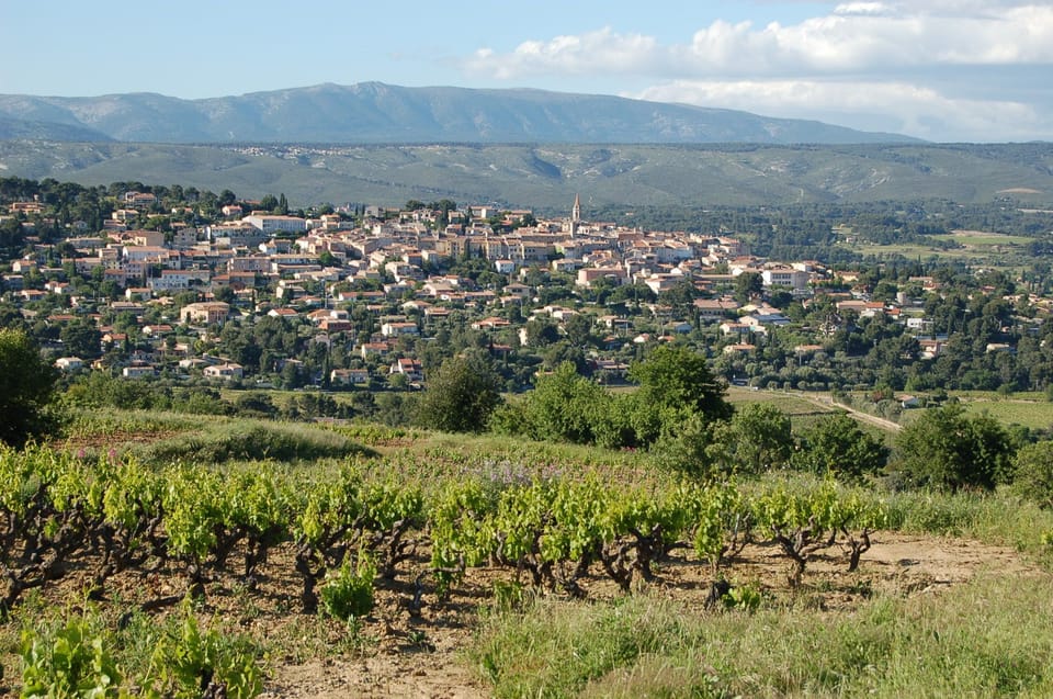 La Cadiere D'Azur from the main terrace
