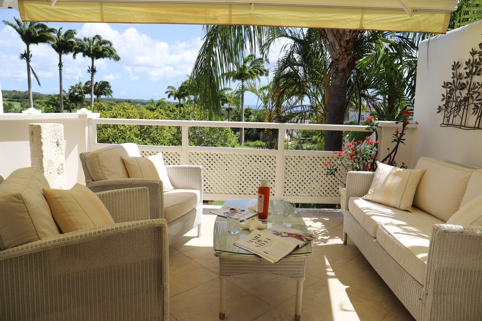 Relax with a Rum Punch on the shaded Terrace and enjoy the views with a book.