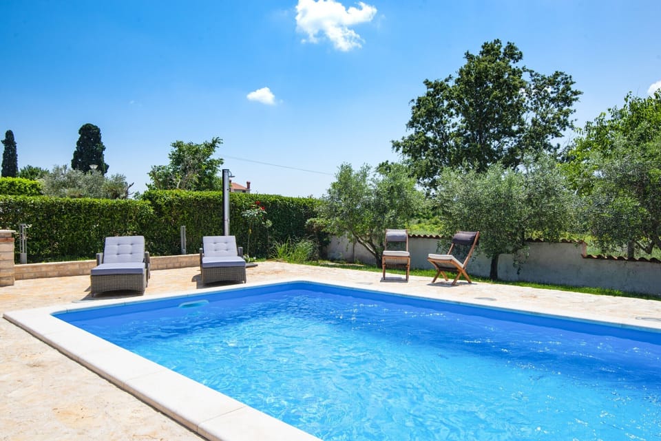 Villa Raj in Istria with 32m2 Pool