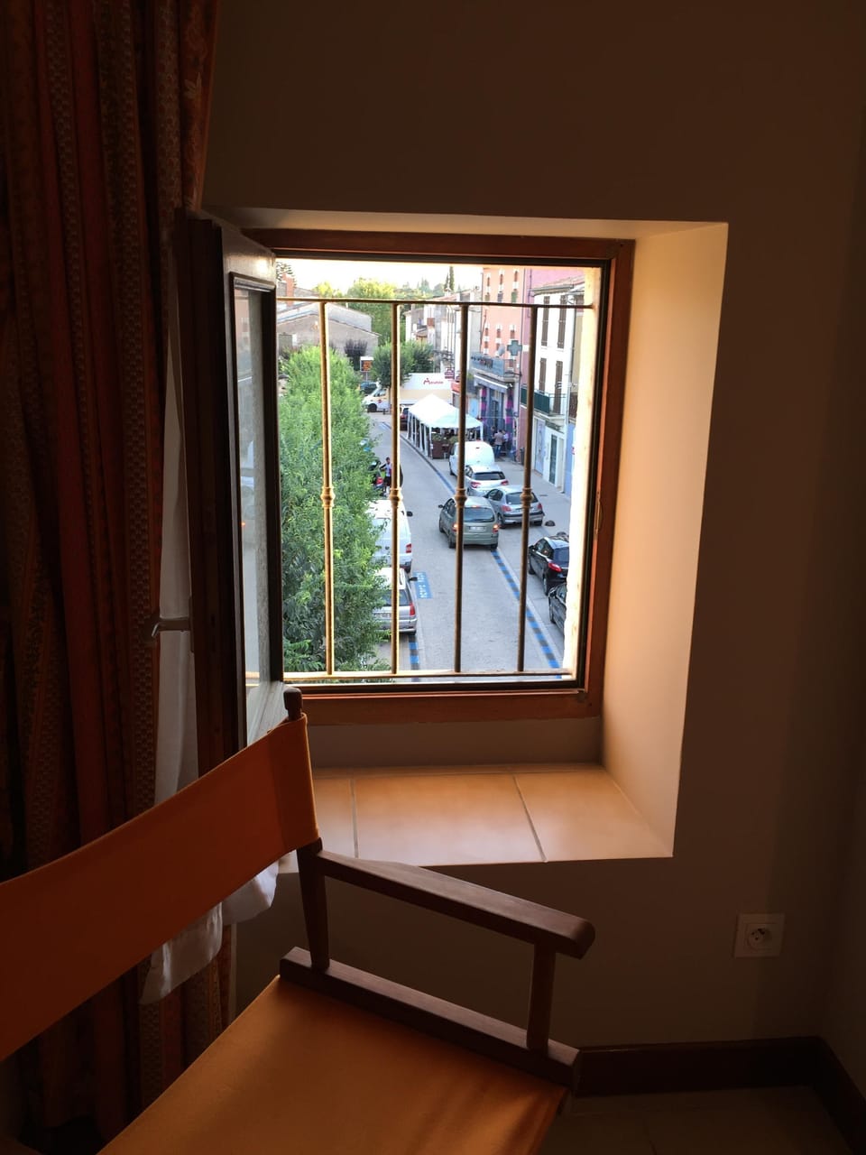 View of village center from the master bedroom