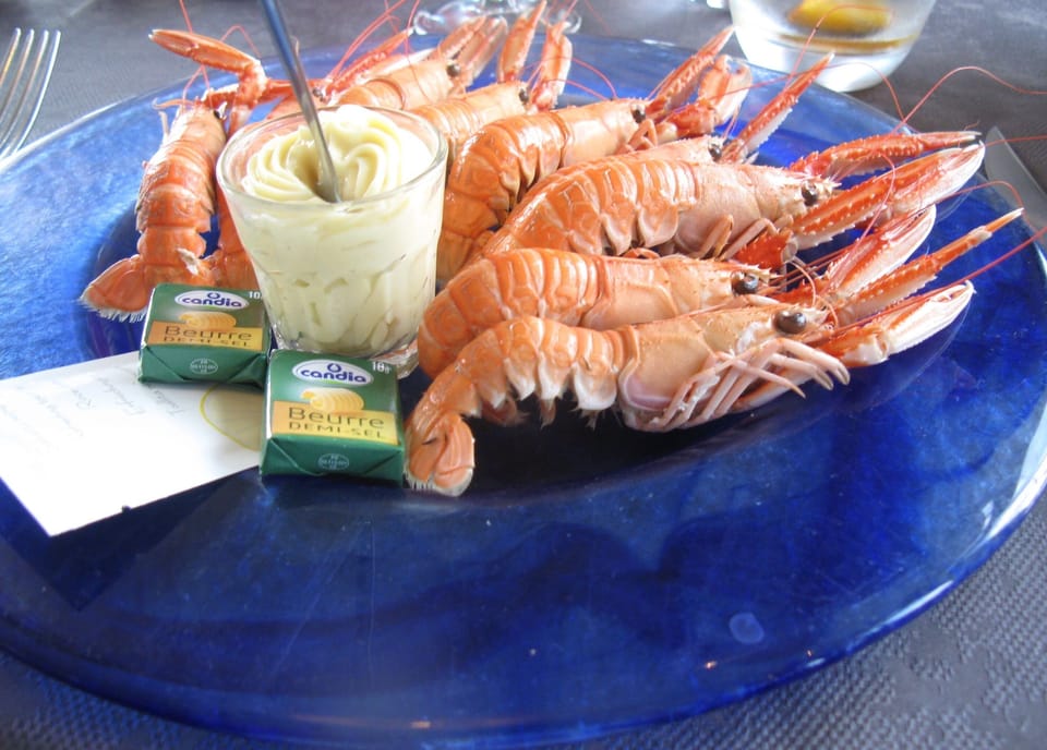 Noirmoutier has wonderful seafood!