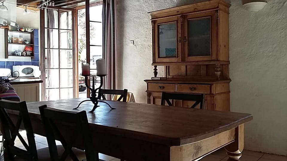 Comfortable dining space