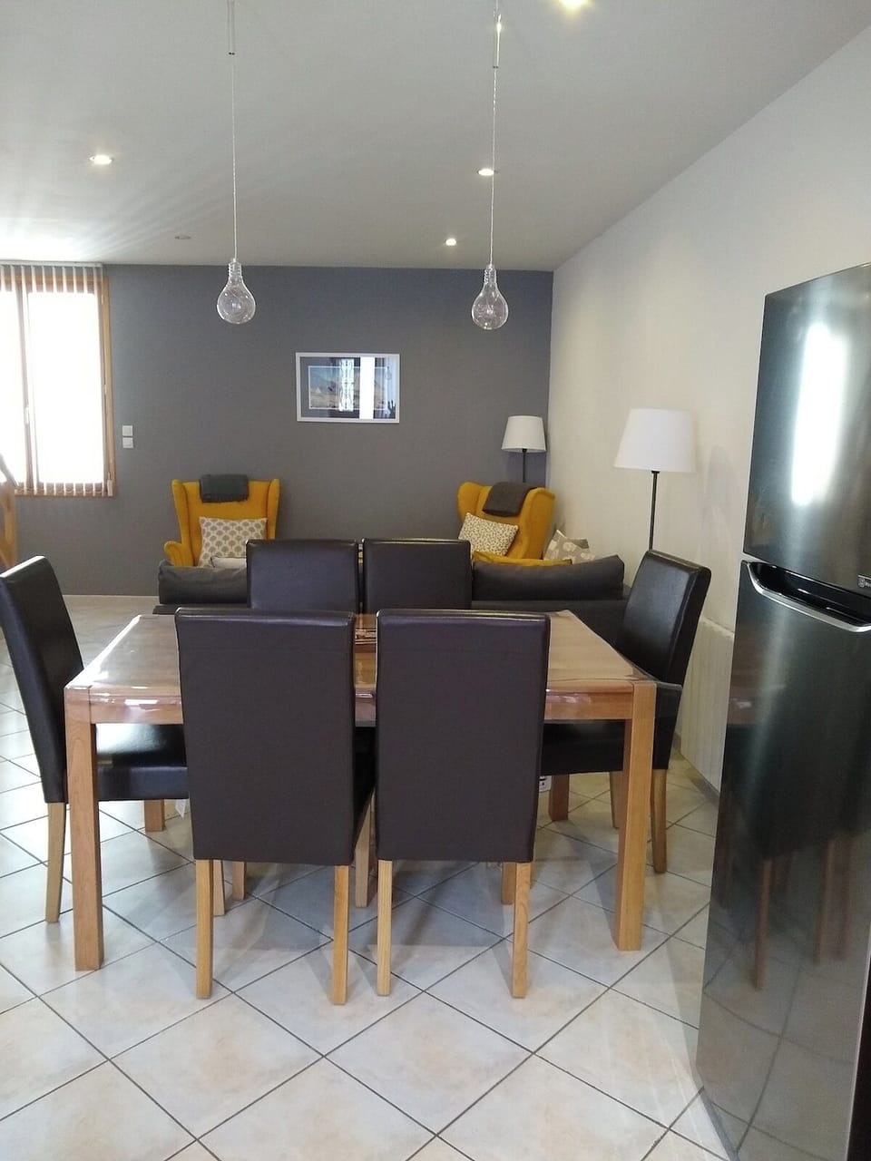 The stylish open plan Lounge Kitchen diner is the perfect place to relax after a day on the mountain