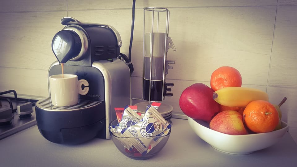 if you love espresso coffee, there is also a nespresso coffee machine