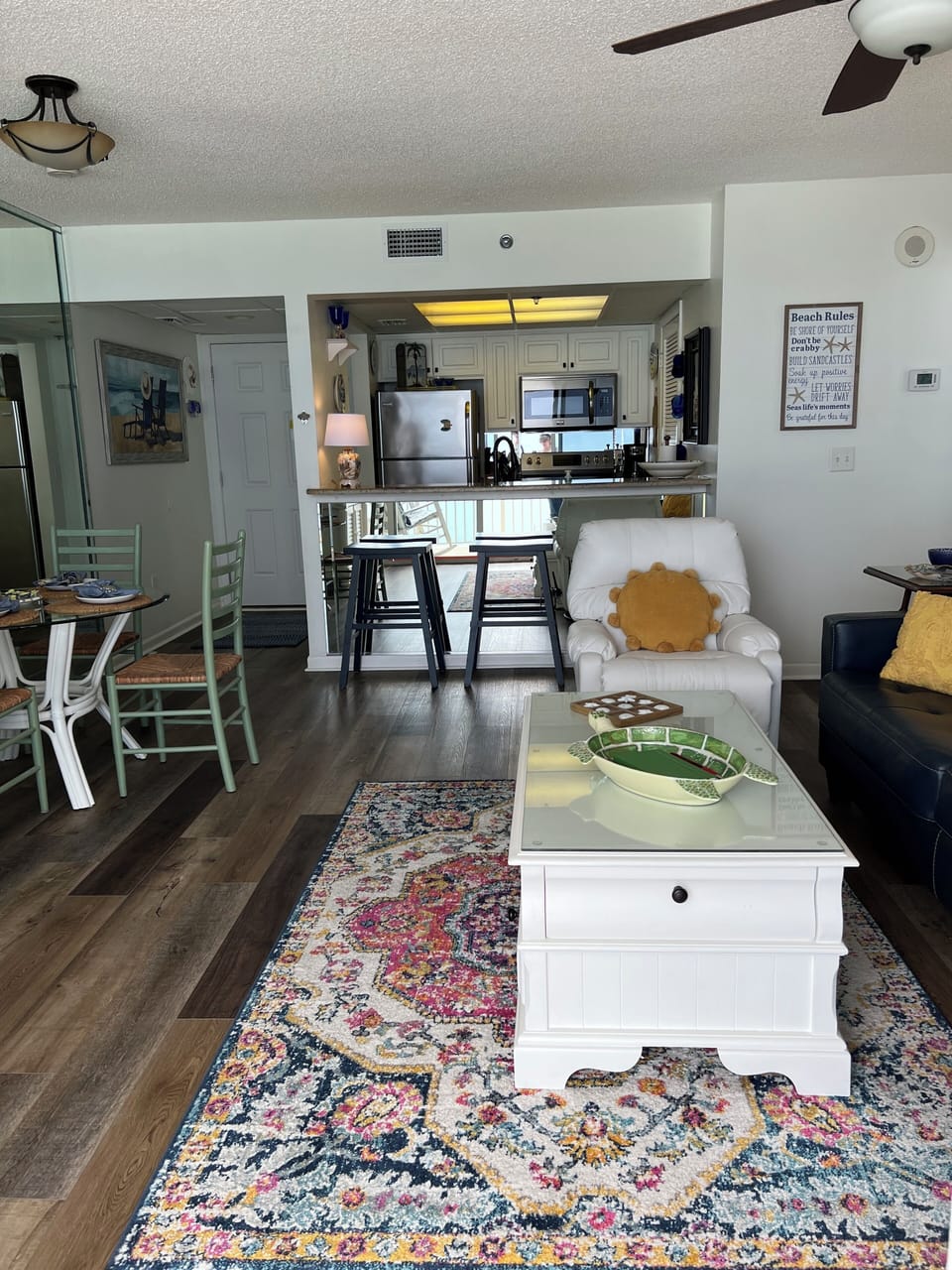 Roomy Dining Area to Left















