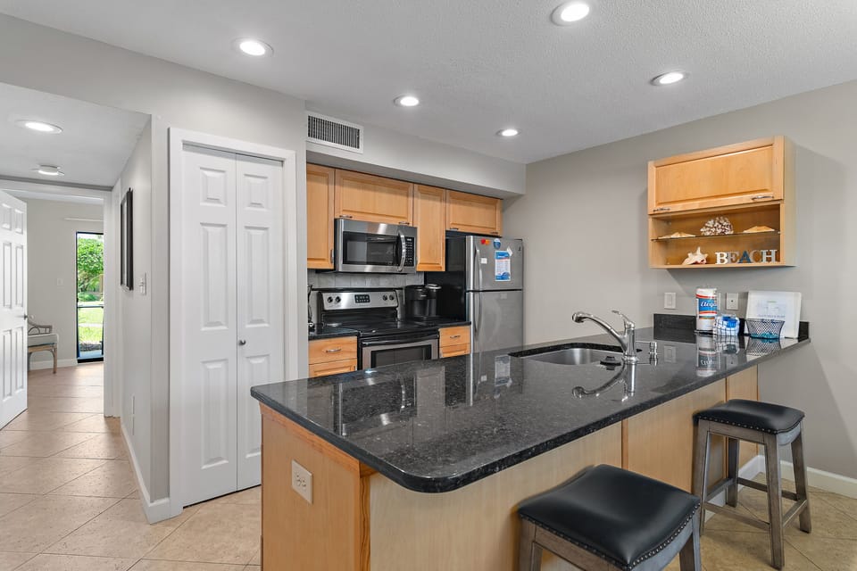 Fully equipped kitchen 