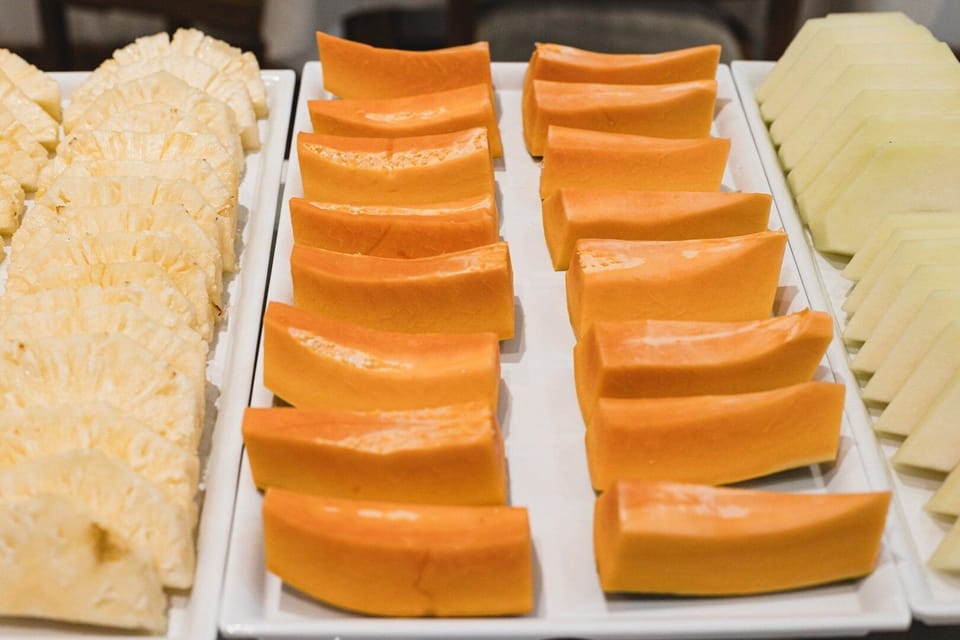 Free buffet breakfast
