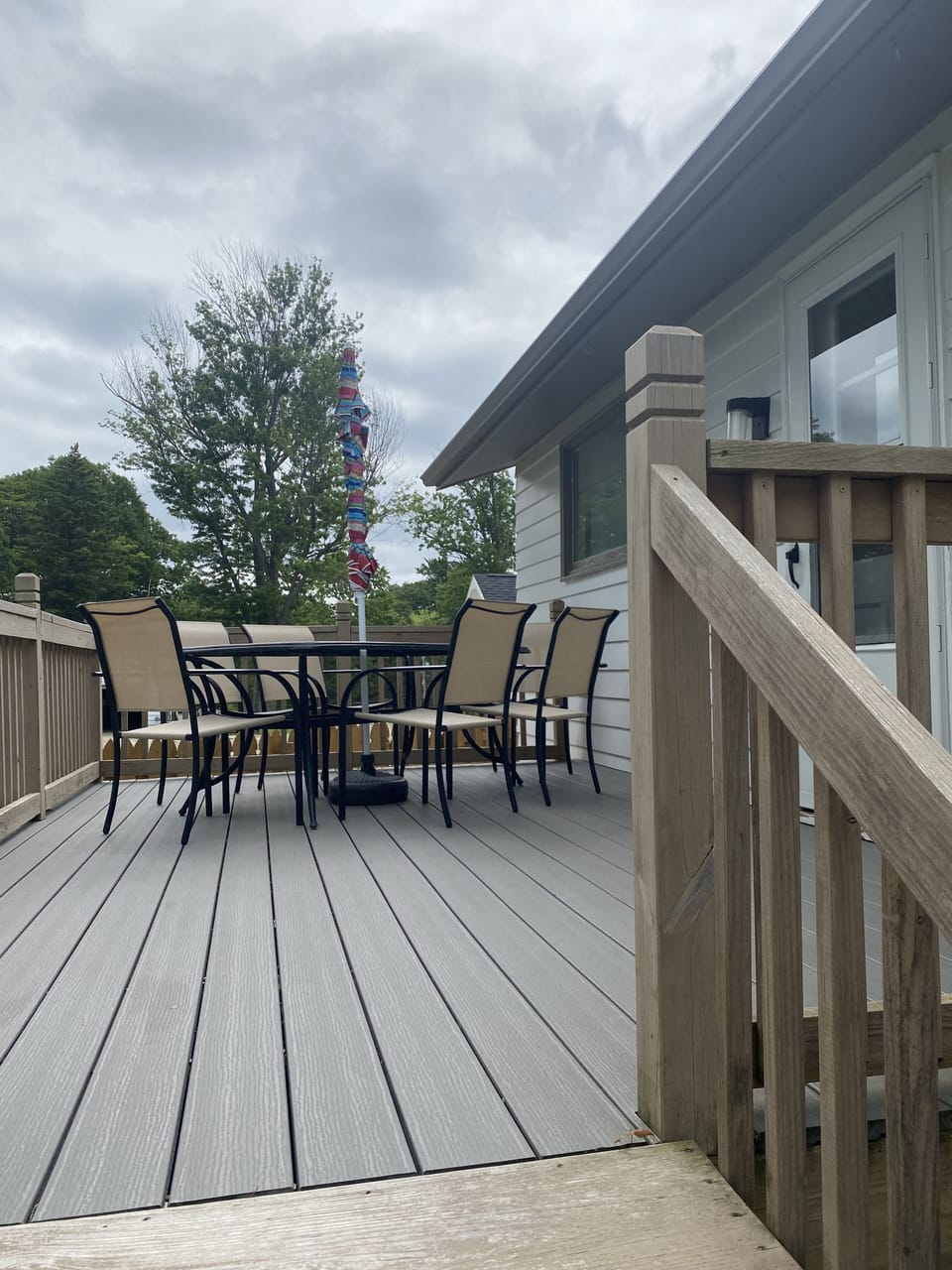 Private patio