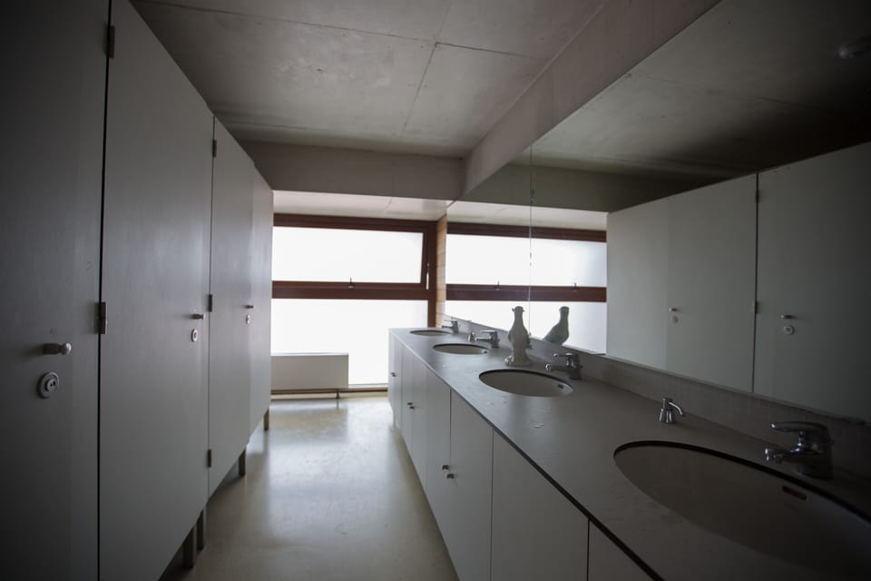 Shared bathroom