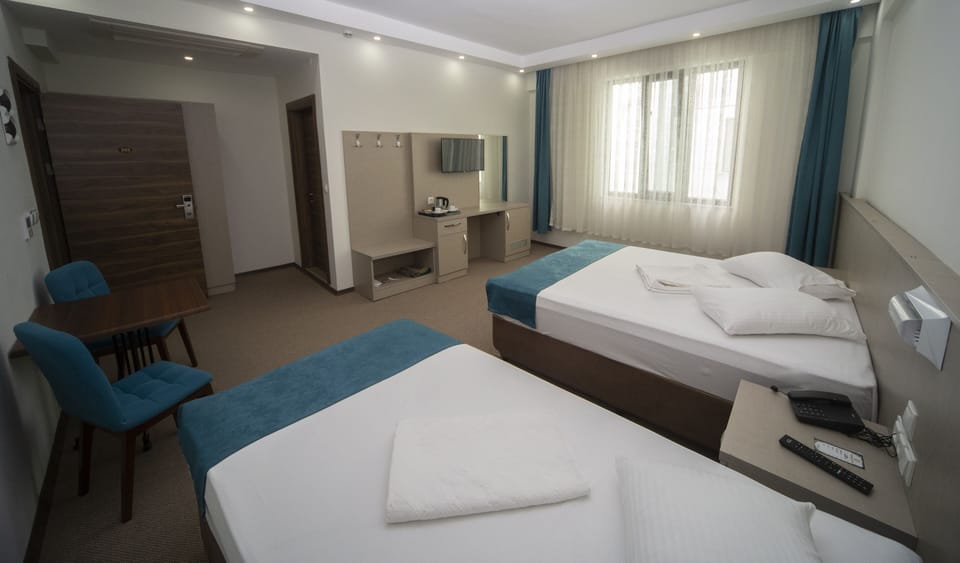 Standard Double or Twin Room, City View | Premium bedding, down comforters, in-room safe, blackout drapes