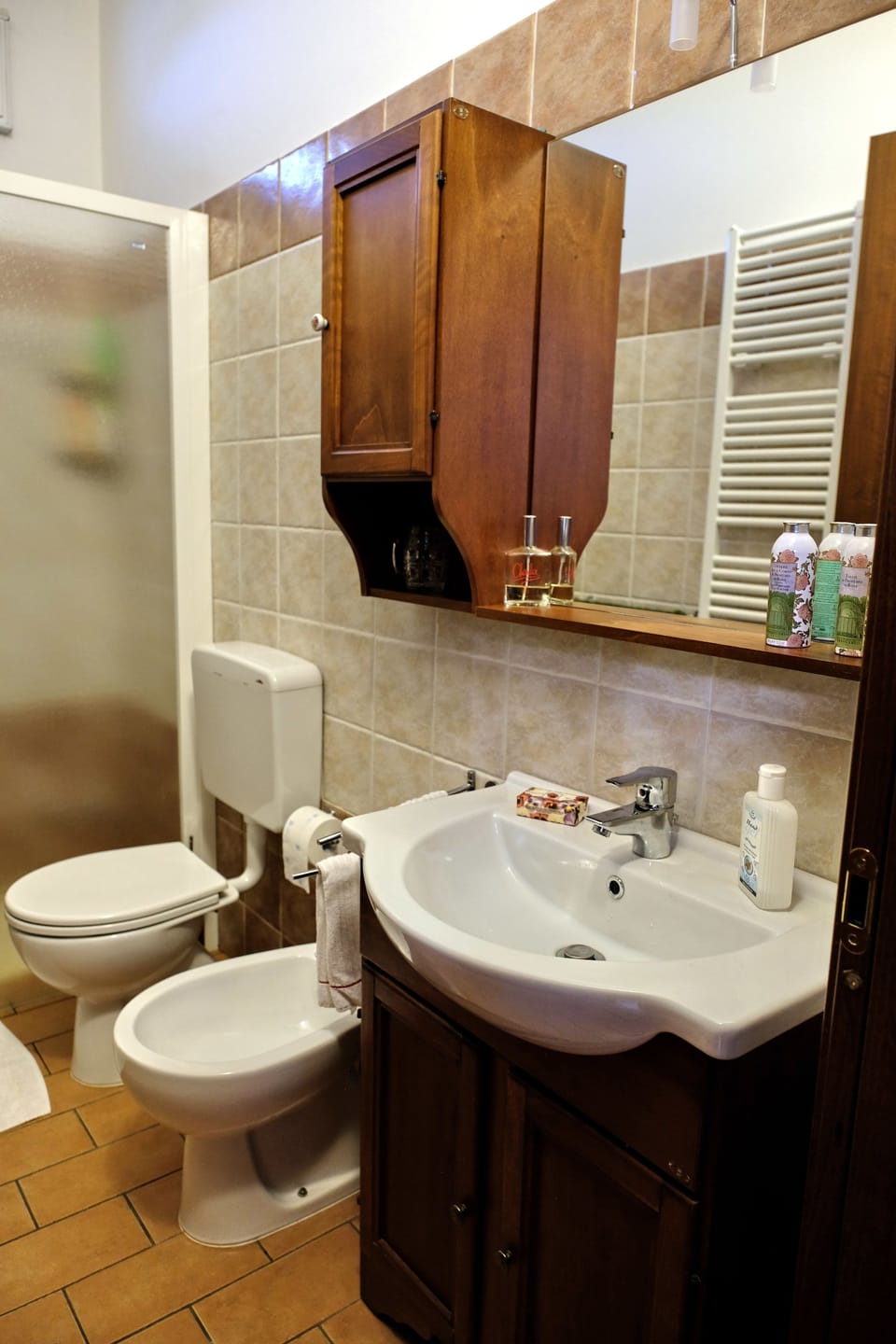 Triple Room | Bathroom | Shower, rainfall showerhead, free toiletries, hair dryer