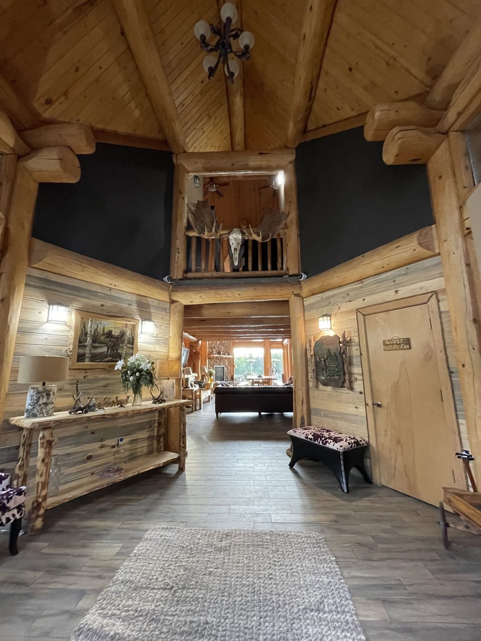Entry way of lodge