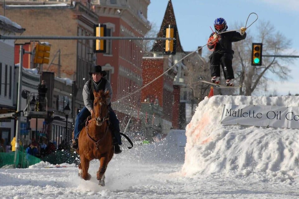 Come Check out Ski Joring!