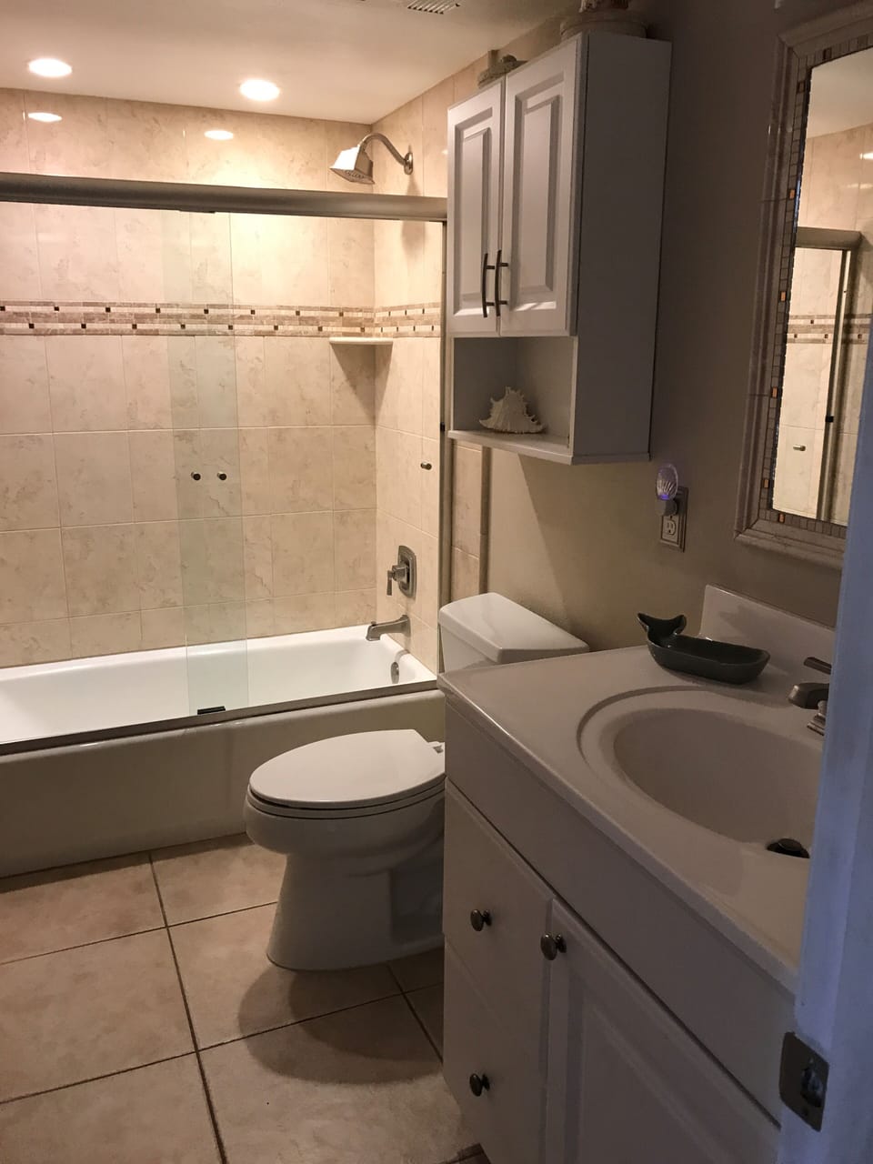 Hall bathroom