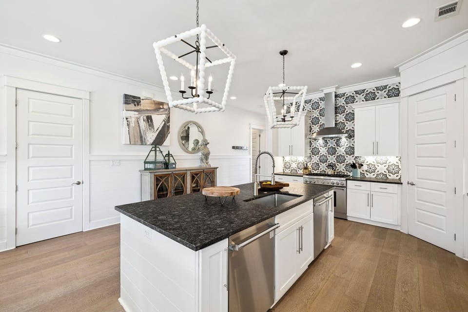 Ample Counter Space for Prepping Gourmet Meals