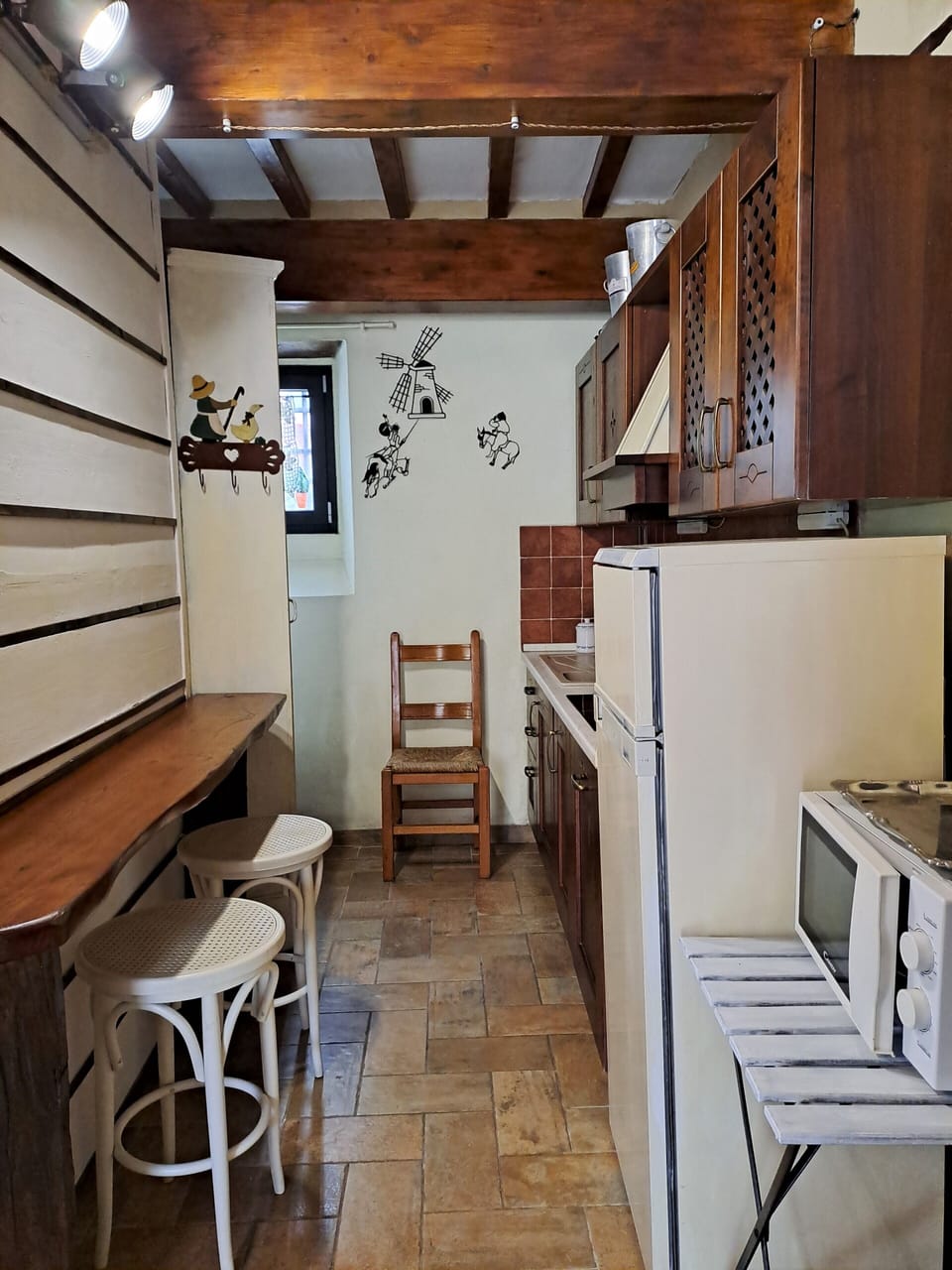 The kitchen at ground floor