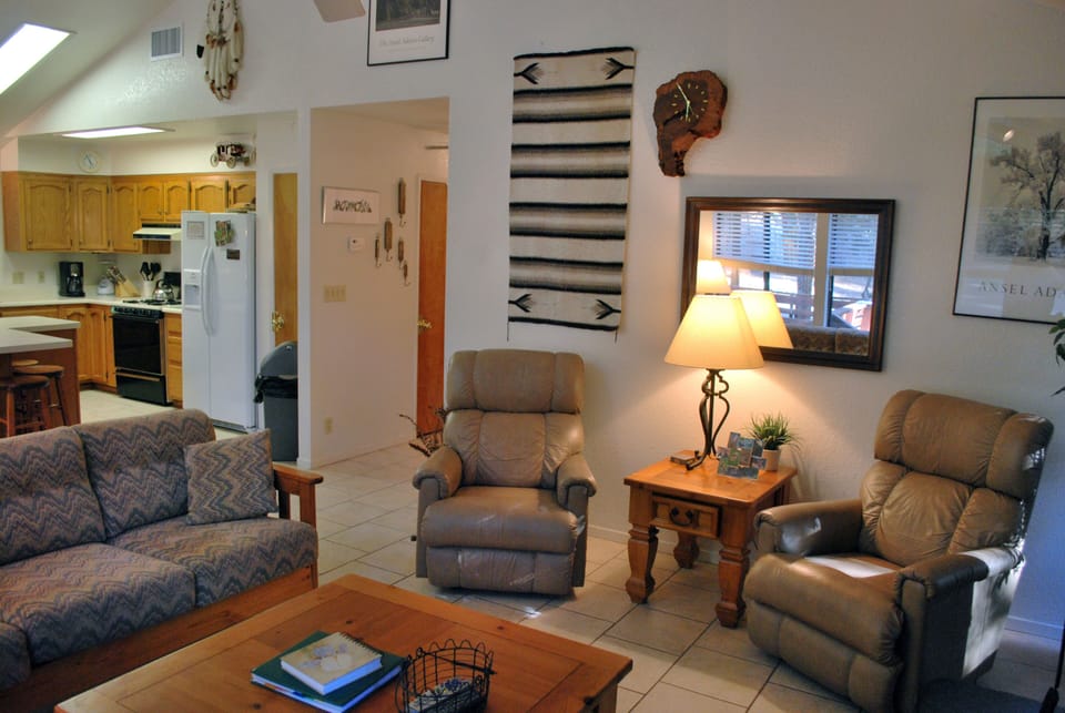 Reverse angle of living room