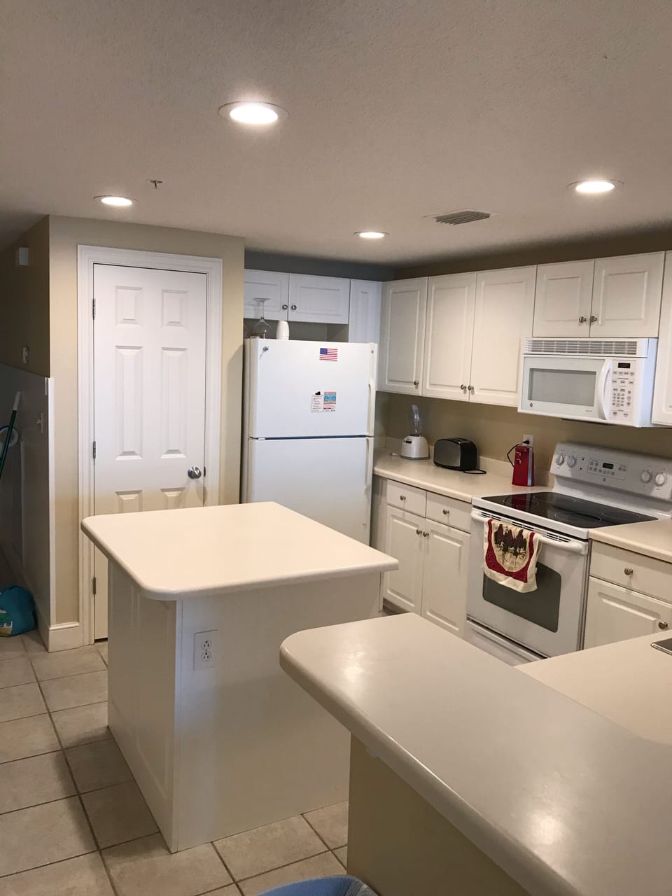 Kitchen and Island