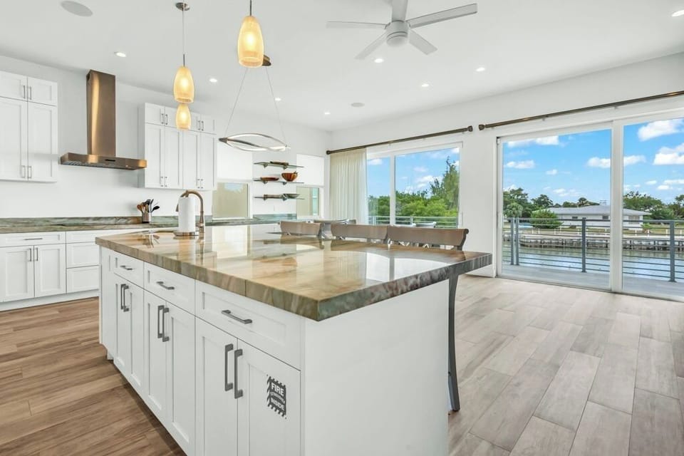 Kitchen view 1