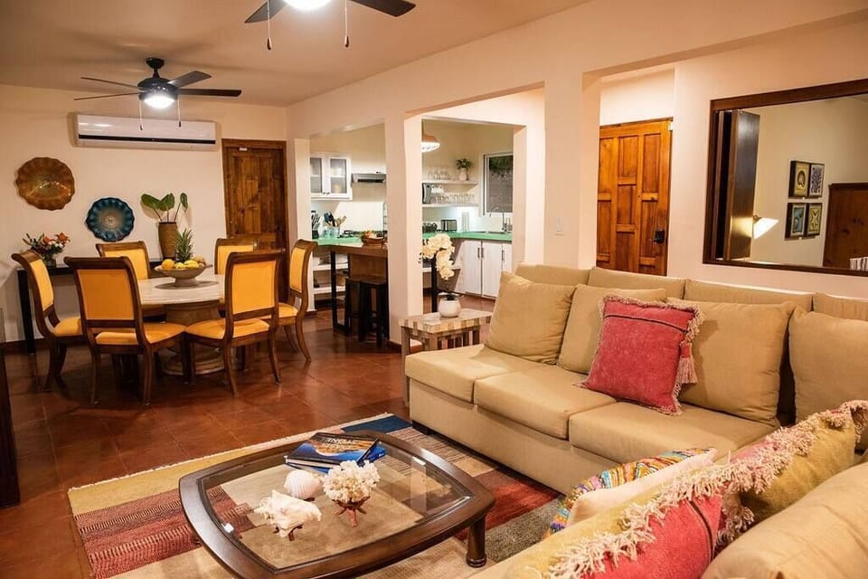 At night you can illuminate the space with soft, thoughtfully designed lighting.