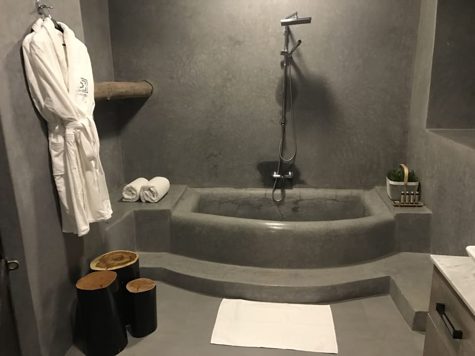 Free toiletries, hair dryer (on request), towels