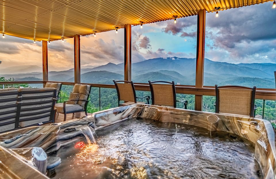 Soak in the mountains!