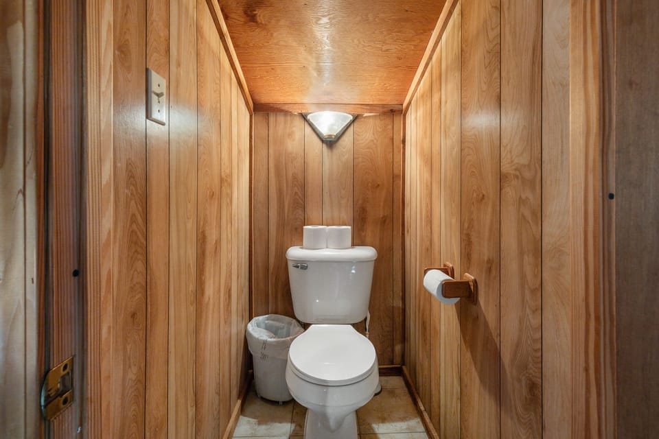 half bath in loft