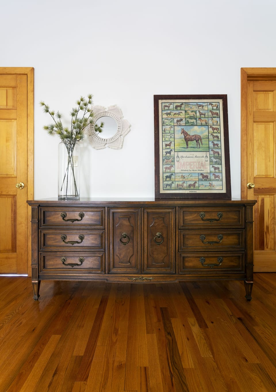 Chest of drawers in family suite