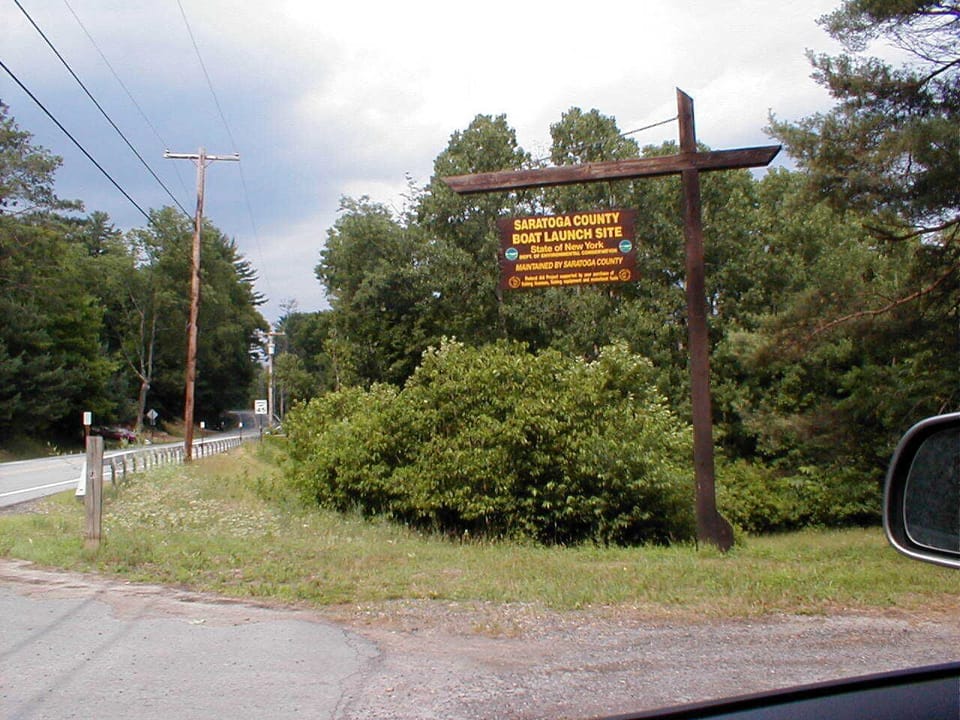 Boat launch site